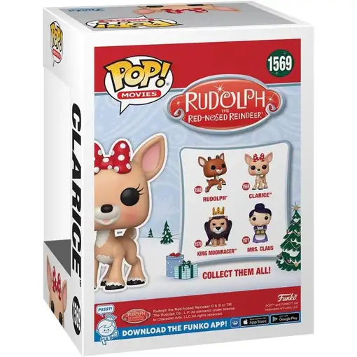 Figura Funko Pop! Películas Rudolph Clarice Modelo 1569 | 80794