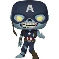 Figura Funko Pop! Marvel What If ...? Zombie Capitán América Modelo 948 | 58254