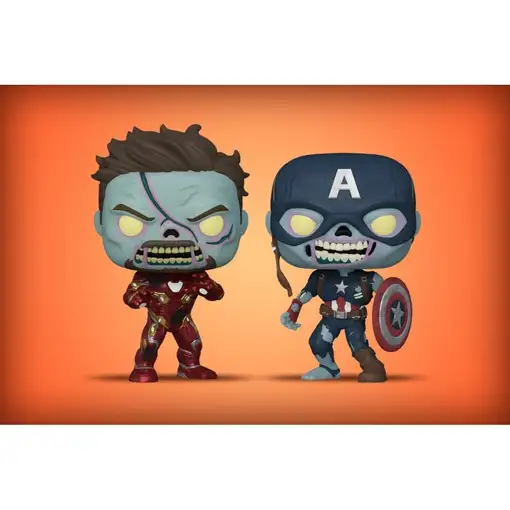Figura Funko Pop! Marvel What If ...? Zombie Capitán América Modelo 948 | 58254