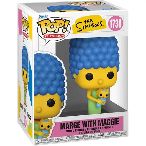 Figura Funko Pop! Los Simpsons Marge con Maggie Modelo 1738 | 86407