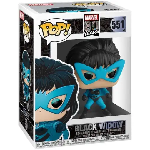 Funko Pop - Marvel - 1ª Aparición Viuda Negra Black Widow 551 - 44502