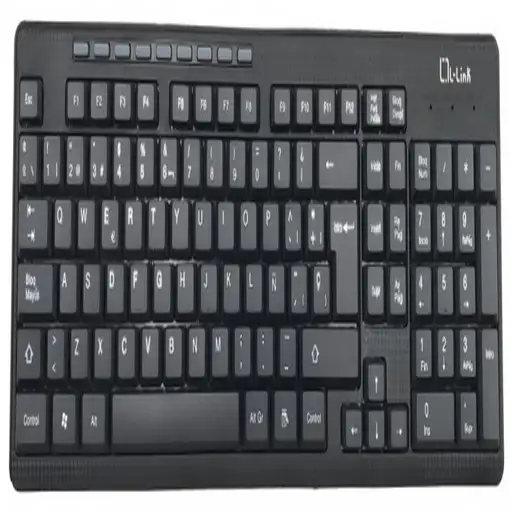 L-Link LL-KB-555-WCOMBO teclado Ratón incluido Oficina USB QWERTY Español Negro