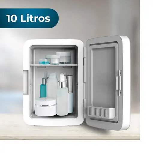 Cecotec 02698 frigorífico Independiente 10 L Azul, Blanco