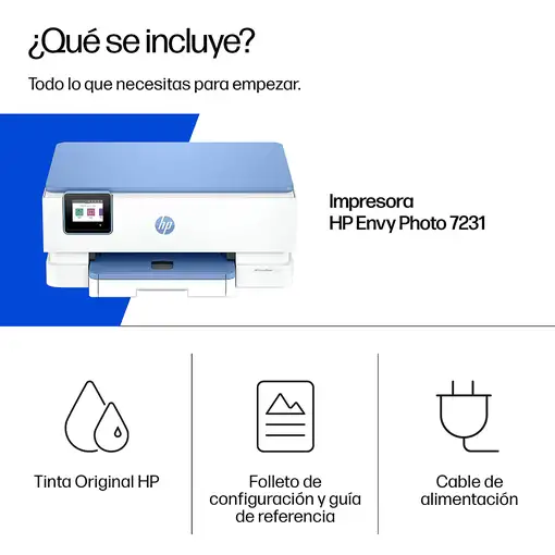 HP Envy 7231 Inalámbrico All-in-One Color Impresora