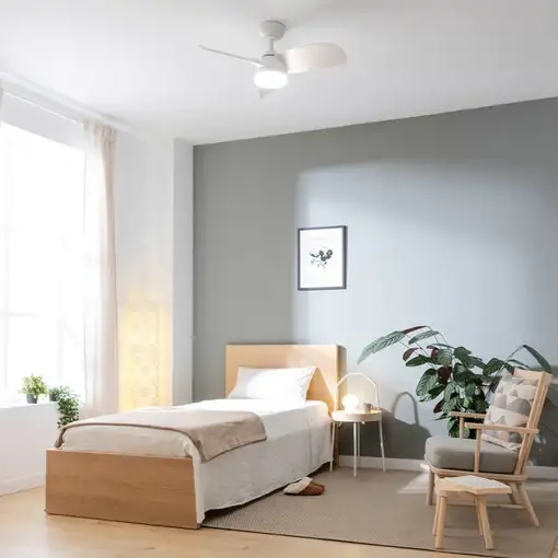 Cecotec Ventilador de techo con luz EnergySilence Aero 3050 White