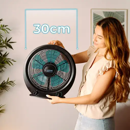 Cecotec Ventilador de suelo EnergySilence 4500 Power Box Black