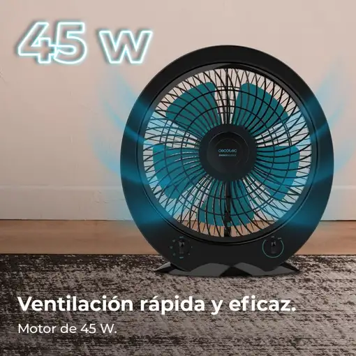 Cecotec Ventilador de suelo EnergySilence 4500 Power Box Black