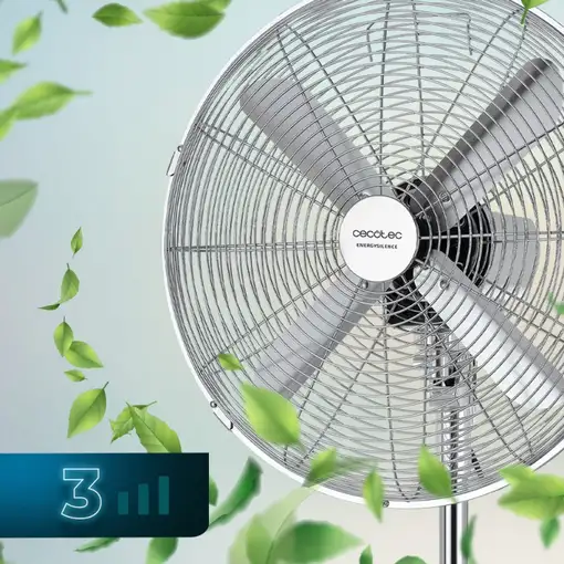 Cecotec  Ventilador de pie EnergySilence 620 Retrostyle