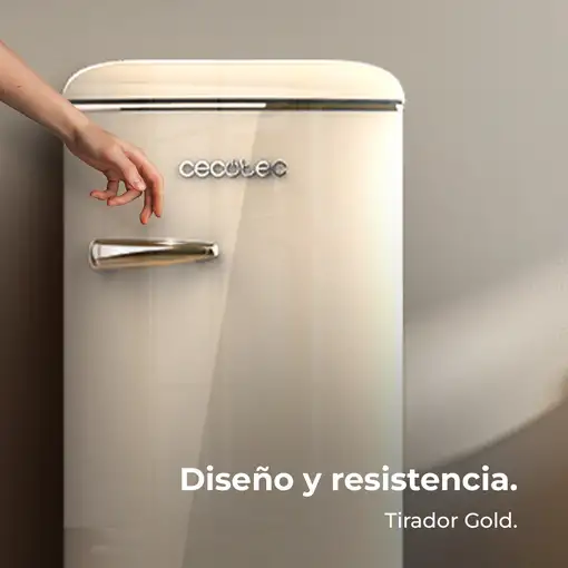 Cecotec Bolero CoolMarket TT Origin 95 nevera combi Independiente 95 L Beige
