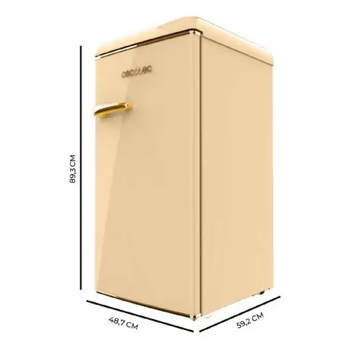 Cecotec Bolero CoolMarket TT Origin 95 nevera combi Independiente 95 L Beige