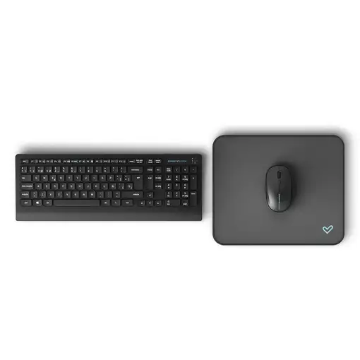 Energy Sistem Office Wireless Set 3 Silent teclado Ratón incluido Oficina RF inalá
