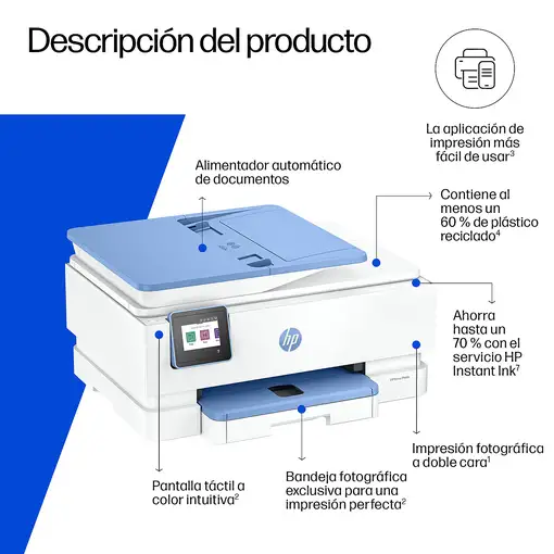 HP ENVY Photo Envy 7931 All-in-One Color Impresora