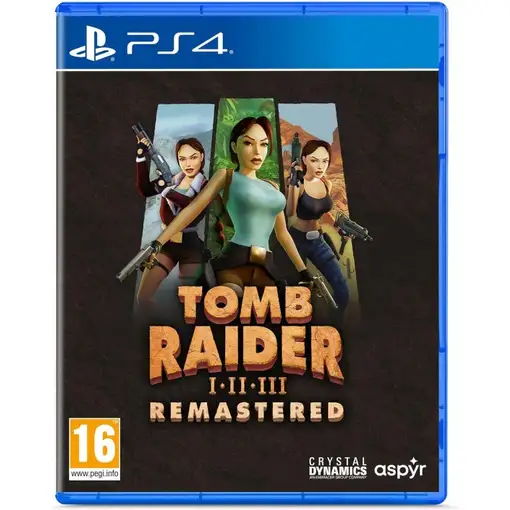 Juego Tomb Raider I-III Remasterizado Para Playstation 4 | PS4
