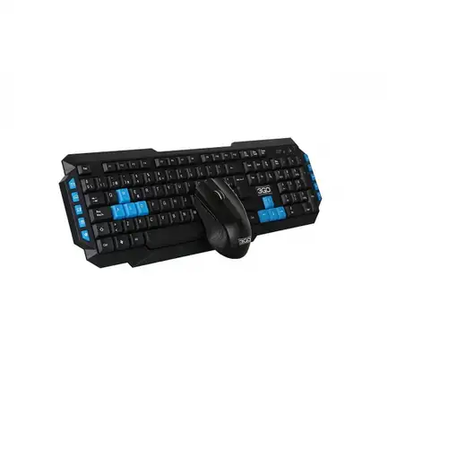 3GO COMBODRILEW2 teclado Ratón incluido Universal RF inalámbrico QWERTY Español Ne