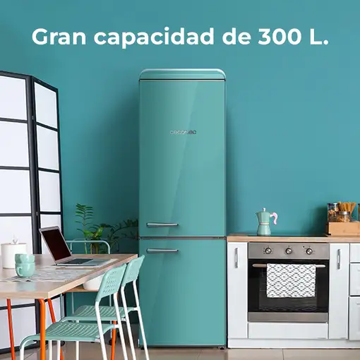 Frigoríficos сombis Independiente 300 L Azul 02760 CECOTEC