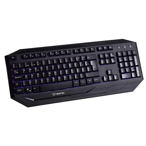 Hiditec GK200 teclado Juego USB QWERTY Negro