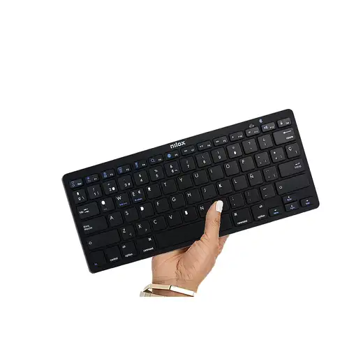 Nilox Teclado Bluetooth Negro