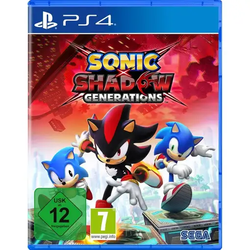 Juego Sonic x Shadow Generations para Playstation 4 | PS4