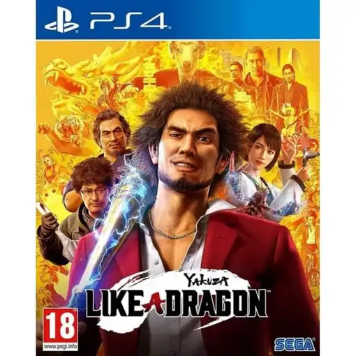 Juego Yakuza Like a Dragon para Playstation 4 | PS4