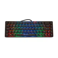 Deep Gaming mini TM065 teclado Juego USB QWERTY Español Negro