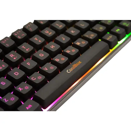 CoolBox GAMING TECLADO COMPACTO 65% TM065 RGB