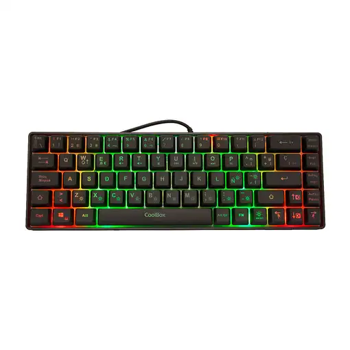 CoolBox GAMING TECLADO COMPACTO 65% TM065 RGB