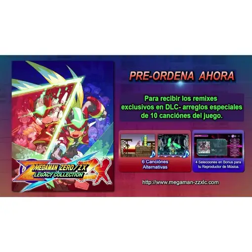 Juego Megaman Zero/ZX Legacy Collection para Nintendo Switch