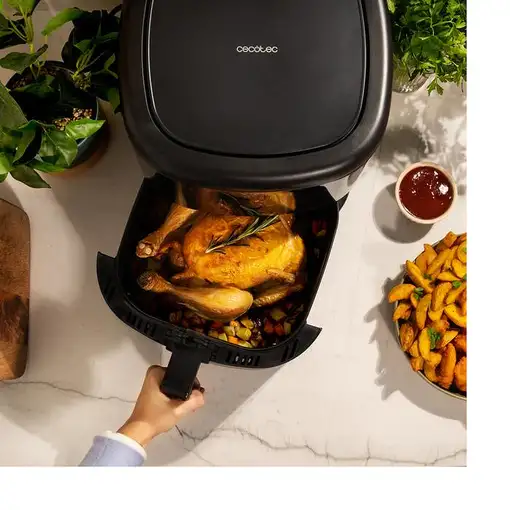 Freidora de aire 6 L Negro 04993 CECOTEC