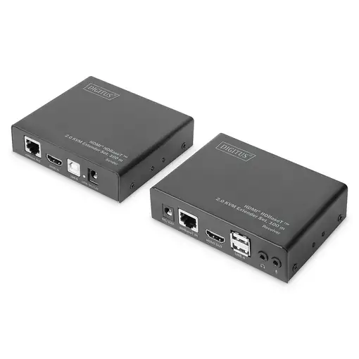 Digitus Juego de extensor KVM 4K HDMI HDBaseT™ 2.0, 100 m Digitus Juego de extensor KVM 4K HDMI HDBaseT™ 2.0, 100 m