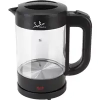 JATA HA702 tetera eléctrica 1,2 L 1500 W Negro, Transparente