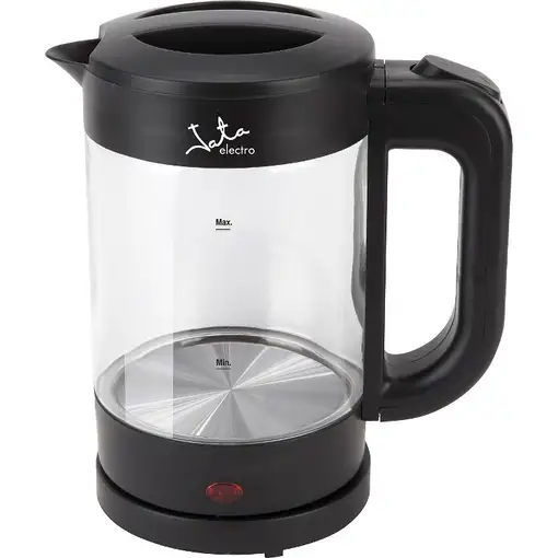 JATA HA702 tetera eléctrica 1,2 L 1500 W Negro, Transparente