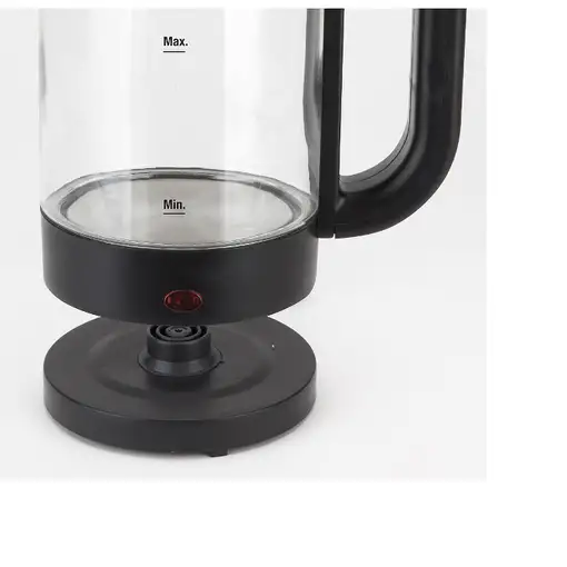 JATA HA702 tetera eléctrica 1,2 L 1500 W Negro, Transparente