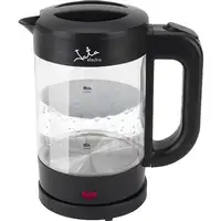 JATA HA702 tetera eléctrica 1,2 L 1500 W Negro, Transparente