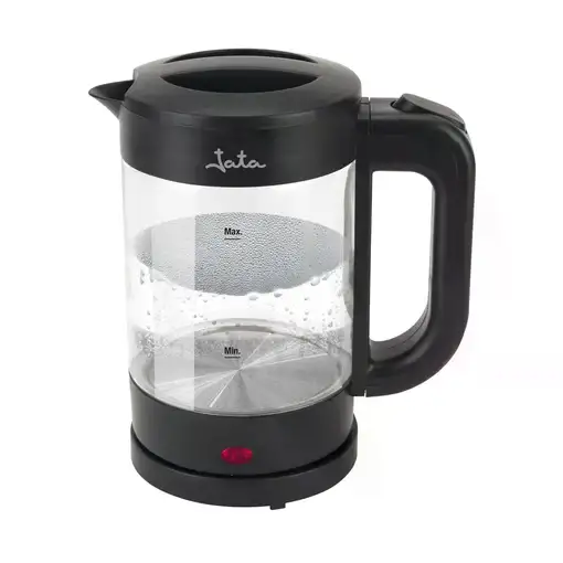 JATA HA702 tetera eléctrica 1,2 L 1500 W Negro, Transparente