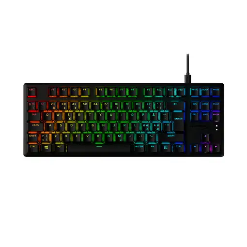 Teclado mecánico gaming HyperX Alloy Origins Core PBT HX aguamarina Teclado mecánico gaming HyperX Alloy Origins Core PBT HX aguamarina