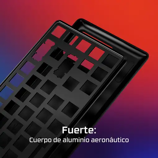 Teclado mecánico gaming HyperX Alloy Origins Core PBT HX aguamarina