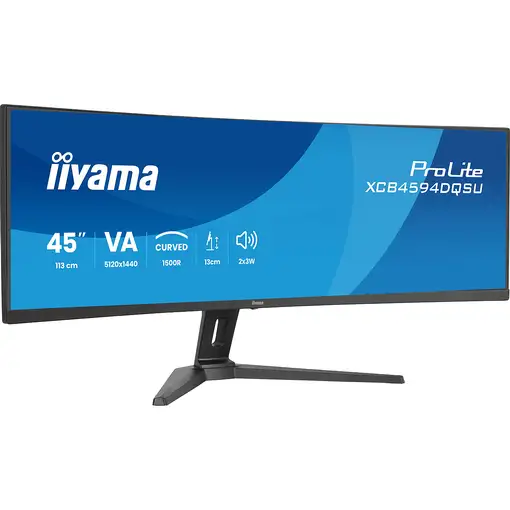 iiyama ProLite XCB4594DQSU-B1 pantalla para PC 113 cm (44.5") 5120 x 1440 Pixeles