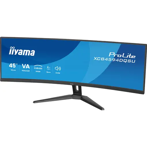 iiyama ProLite XCB4594DQSU-B1 pantalla para PC 113 cm (44.5") 5120 x 1440 Pixeles