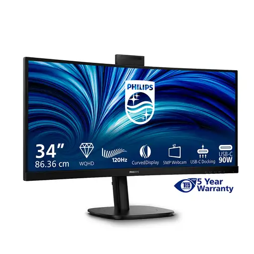Philips 3000 series 34B2U3600CH/00 pantalla  PC 86,4 cm (34") 3440 x 1440 Pixeles