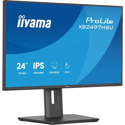 iiyama ProLite XB2497HSU-B1 pantalla para PC 60,5 cm (23.8") 1920 x 1080 Pixeles