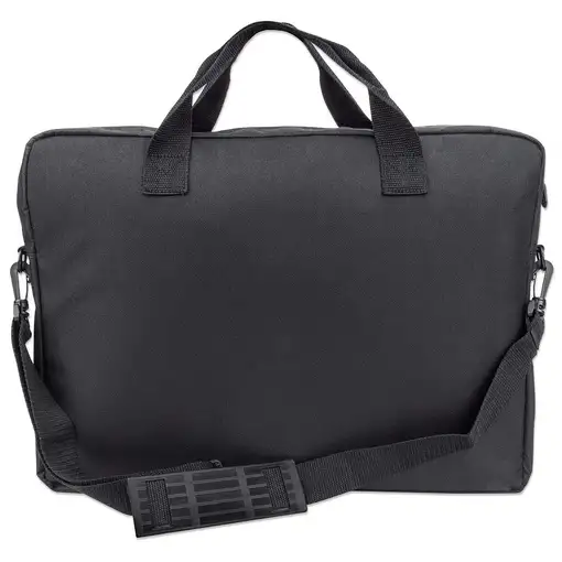 Manhattan Maletín para portátil London 17,3", tipo top loader, negro