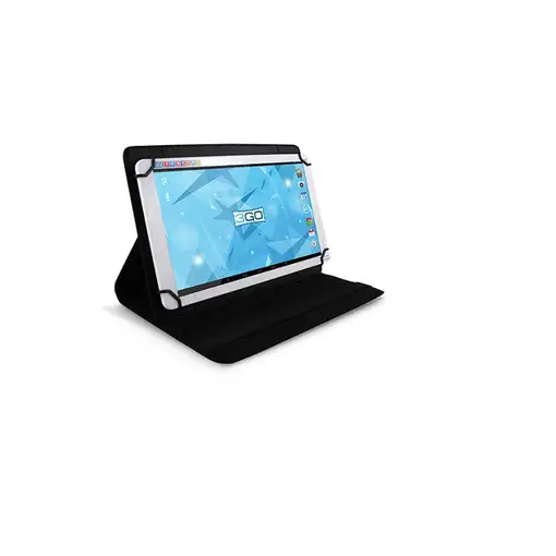 3GO CSGT26 funda para tablet 17,8 cm (7'') Folio Negro