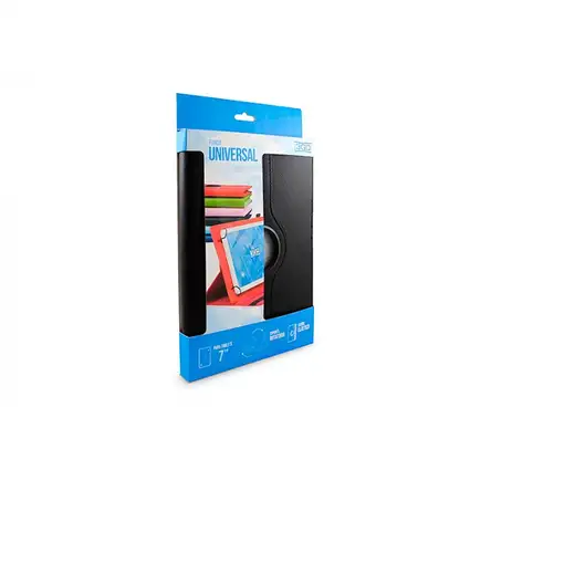 3GO CSGT26 funda para tablet 17,8 cm (7'') Folio Negro