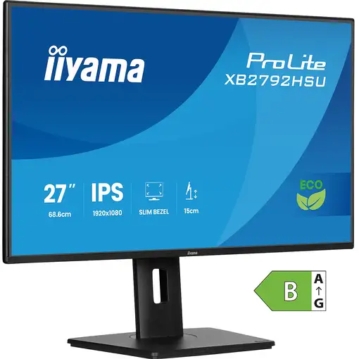 iiyama ProLite XB2792HSU-B1 pantalla para PC 68,6 cm (27") 1920 x 1080 Pixeles