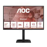 AOC 27E4CV pantalla para PC 68,6 cm (27") 1920 x 1080 Pixeles Full HD LED Negro