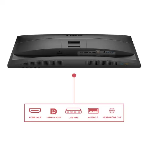 AOC 27E4CV pantalla para PC 68,6 cm (27") 1920 x 1080 Pixeles Full HD LED Negro