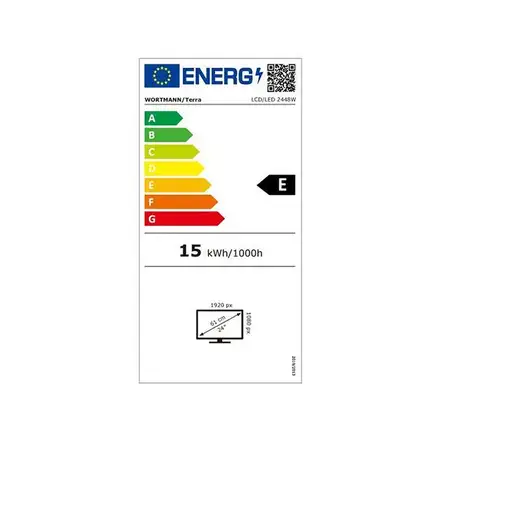 TERRA 3030238 pantalla para PC 60,5 cm (23.8") 1920 x 1080 Pixeles Full HD LED