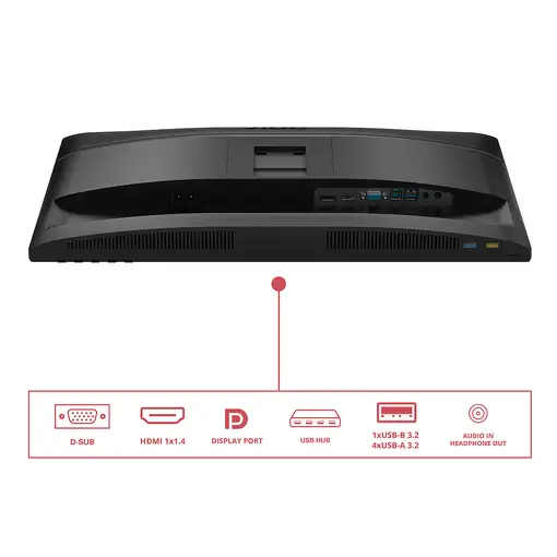 AOC 24E4U pantalla para PC 60,5 cm (23.8") 1920 x 1080 Pixeles Full HD LED Negro