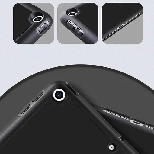 eSTUFF ES68204001-BULK funda para tablet 27,7 cm (10.9") Folio Negro