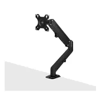 Lindy 40707 soporte para monitor 68,6 cm (27") Escritorio Negro